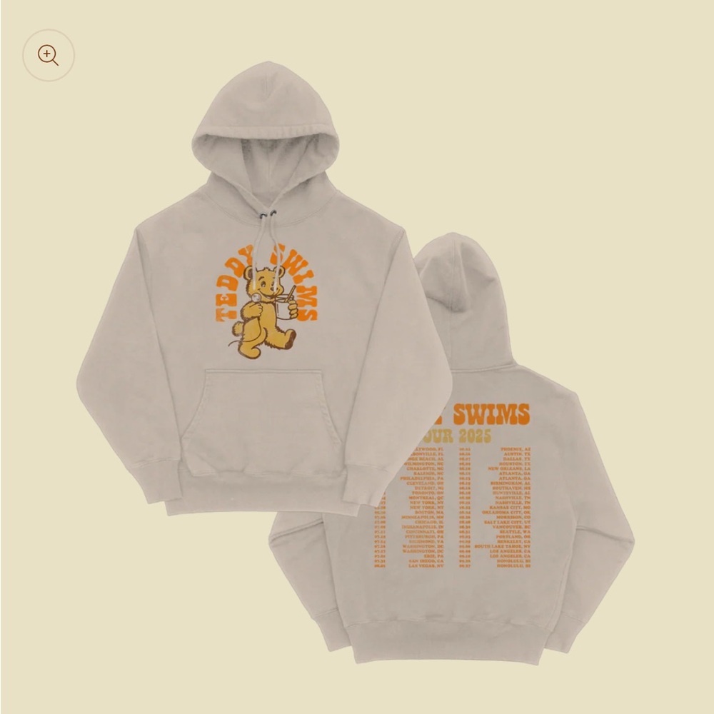 Teddy Swims 2025 Tour Hoodie